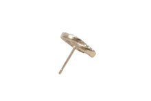 Load image into Gallery viewer, CHANEL シャネル ココマーク ピアス 重量約1.3g F20V刻印 ラインストーン メタル GP ゴールド クリア 片耳用 美品 中古 4b002820