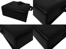 Load image into Gallery viewer, Givenchy ジバンシー ミニハンドバッグ フォーマルバッグ 4Gロゴ 付け替えロゴ付き カーフ レザー ブラック ゴールド金具 美品 中古 4b002869