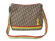 Load image into Gallery viewer, Christian Dior クリスチャンディオール ショルダーバッグ 02RU 0064 トロッター柄 ラスタ ナンバリング ガリアーノ期 美品 中古 4b002905