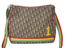 Load image into Gallery viewer, Christian Dior クリスチャンディオール ショルダーバッグ 02RU 0064 トロッター柄 ラスタ ナンバリング ガリアーノ期 美品 中古 4b002905