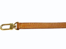 Load image into Gallery viewer, LOUIS VUITTON ルイヴィトン ショルダーストラップ バッグ ヌメ革 ブラウン ゴールド金具 ミニスピーディ用 良品 中古 4b002913