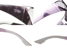 Load image into Gallery viewer, Dior×Rihanna ディオール×リアーナ サングラス キャッツアイ 非売品 イタリア製 メタリックパープル 美品 中古 4b002947