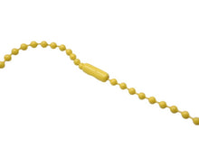Load image into Gallery viewer, 新品同様 CHROME HEARTS クロムハーツ ラバースモール CHクロス シリコン ネックレス ラバー イエロー ボールチェーン 2019 7.7g 中古 4b002949