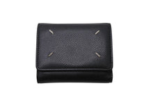 Load image into Gallery viewer, 極美品 Mainson Margiela メゾンマルジェラ 三つ折り財布 四つタグ カーフ ブラック SA3UI0017P4745T8013 中古 4b002957