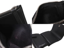 Load image into Gallery viewer, 極美品 Mainson Margiela メゾンマルジェラ 三つ折り財布 四つタグ カーフ ブラック SA3UI0017P4745T8013 中古 4b002957