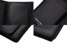 Load image into Gallery viewer, 極美品 Mainson Margiela メゾンマルジェラ 三つ折り財布 四つタグ カーフ ブラック SA3UI0017P4745T8013 中古 4b002957