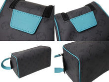 Load image into Gallery viewer, 新品同様 LOUISVUITTON ルイヴィトン モノグラムエクリプスリバースドップキット クラッチバッグ M11482 グレー ターコイズ 中古 4b002993