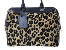 Load image into Gallery viewer, LOUIS VUITTON ルイヴィトン ハンドバッグ スピーディー30 M97396 2012年限定品 レザー ジャガード レオパード ベージュ 美品 中古 4b003006
