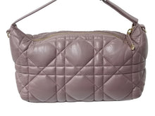 Load image into Gallery viewer, CHRISTIAN DIOR クリスチャンディオール カナージュ ノマドポーチ ミディアム 2WAY ハンド ショルダー バッグ レザー ピンク 美品 中古 4b003020