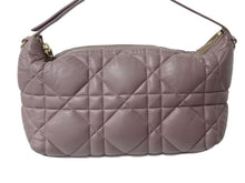 Load image into Gallery viewer, CHRISTIAN DIOR クリスチャンディオール カナージュ ノマドポーチ ミディアム 2WAY ハンド ショルダー バッグ レザー ピンク 美品 中古 4b003020