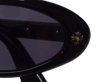 Load image into Gallery viewer, CHROME HEARTS クロムハーツ tart2 最初期 サングラス CHクロス プラスチック シルバー925 ブラック 美品 中古 4b003179