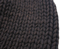 Load image into Gallery viewer, CHROME HEARTS クロムハーツ BSフレア 迷彩レザーパッチ コットン ニットキャップ ビーニー フレアボール ブラック 良品 中古 4b003185