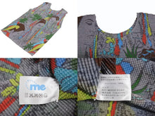 Load image into Gallery viewer, 極美品 me ISSEY MIYAKE ミーイッセイミヤケ タンクトップ ノースリーブカットソー MI03FR362 ポリエステル グレー 総柄 中古 4b003189