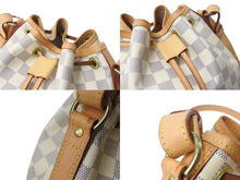Load image into Gallery viewer, LOUIS VUITTON ルイヴィトン ダミエアズール ノエ ショルダーバッグ N42222 ワンショルダー ホワイト 美品 中古 4b003241
