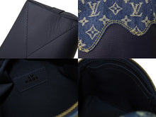 Load image into Gallery viewer, 新品同様品 LOUISVUITTON ルイヴィトン NIGO ジャパニーズクルーザー ハンドバッグ M45970 デニム トリヨン インディゴ 中古 4b003257
