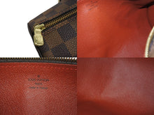 Load image into Gallery viewer, 極美品 LOUIS VUITTON ルイヴィトン パピヨン30 ハンドバッグ N51303 ダミエ エベヌ ブラウン ゴールド金具 中古 4b003259