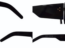 Load image into Gallery viewer, RICK OWENS リックオウエンス Peforma パフォーマ サングラス アイウェア JAPAN製 アセテート ブラック 美品 中古 4b003277