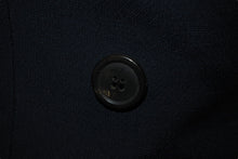 Load image into Gallery viewer, 極美品 CHRISTIAN DIOR クリスチャンディオール オフショルダージャケット ウール シルク ネイビー 2018年 サイズ34 中古 4b003294