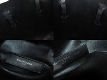 Load image into Gallery viewer, BALENCIAGA バレンシアガ エブリデイ トート XS 2WAY トートバッグ ショルダーバッグ 489813 レザー ブラック ホワイト 美品 中古 4b003303