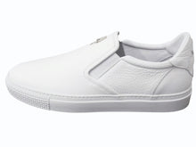 Load image into Gallery viewer, 新品同様 CHROME HEARTS クロムハーツ スニーカー スリッポン CHプラス レザーパッチ ダガー レザー ラバー サイズ43 ホワイト 中古 4b003359