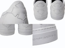 Load image into Gallery viewer, 新品同様 CHROME HEARTS クロムハーツ スニーカー スリッポン CHプラス レザーパッチ ダガー レザー ラバー サイズ43 ホワイト 中古 4b003359