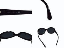 Load image into Gallery viewer, CHANEL シャネル キルティング ココマーク サングラス ブラック プラスチック 56☐17 5188 アイウェア 小物 ロゴ オーバル 美品 中古 4b003362
