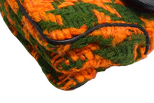 Load image into Gallery viewer, MIUMIU ミュウミュウ ワンショルダーバッグ ハンドバッグ 2way レザー ウール ブラック マルチカラー ゴールド金具 美品 中古 4b003450