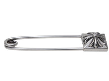 Load image into Gallery viewer, 極美品 CHROME HEARTS クロムハーツ SAFETY PIN XL セーフティピン 重量約58.2g 2010/.925刻印 ピラミッド CHプラス 中古 4b003467