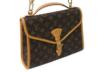 Load image into Gallery viewer, 極美品 LOUIS VUITTON ルイヴィトン ショルダーバッグ ハンドバッグ 2way ベルニア M51122 モノグラムキャンバス レザー ブラウン 中古 4b003479