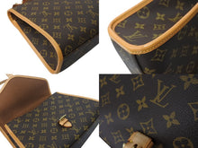 Load image into Gallery viewer, 極美品 LOUIS VUITTON ルイヴィトン ショルダーバッグ ハンドバッグ 2way ベルニア M51122 モノグラムキャンバス レザー ブラウン 中古 4b003479