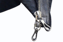 Load image into Gallery viewer, LANVIN ランバン ヴィンテージ ドレス ベロア コットン フランス製 ブラック ホワイト 美品 中古 4b003724