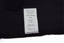 Load image into Gallery viewer, LANVIN ランバン ヴィンテージ ドレス ベロア コットン フランス製 ブラック ホワイト 美品 中古 4b003724