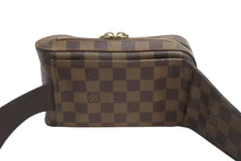 Load image into Gallery viewer, LOUIS VUITTON ルイヴィトン ジェロニモス ウエストバッグ ボディバッグ N51994 ダミエ ブラウン 美品 中古 4b003799