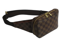 Load image into Gallery viewer, LOUIS VUITTON ルイヴィトン ジェロニモス ウエストバッグ ボディバッグ N51994 ダミエ ブラウン 美品 中古 4b003799