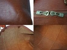 Load image into Gallery viewer, LOUIS VUITTON ルイヴィトン エピ キーポル50 ボストンバッグ ハンドバッグ M42968 エピレザー ブラウン ゴールド金具 美品 中古 4b003897