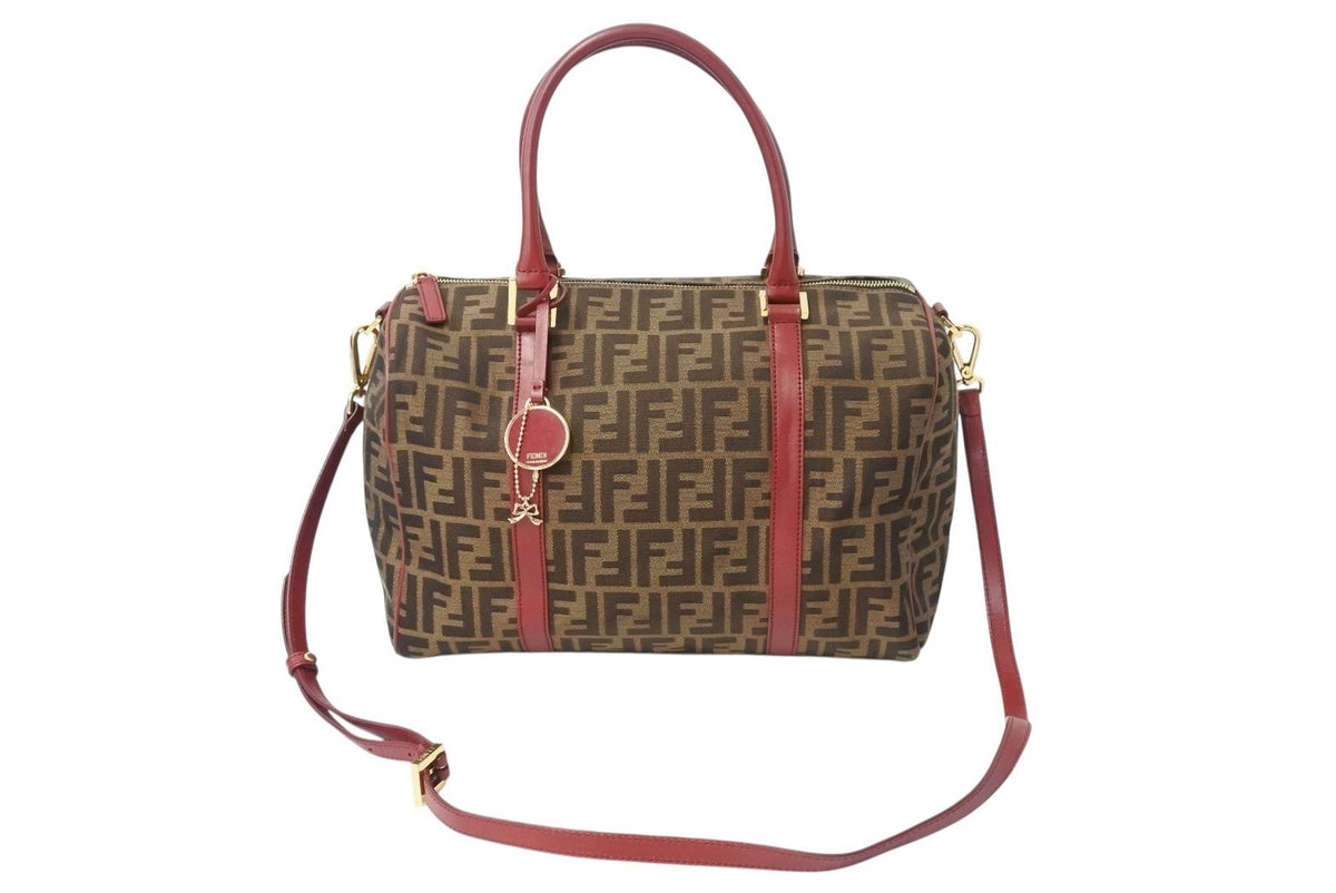 極美品 FENDI フェンディ 2WAY ハンドバッグ ショルダーバッグ