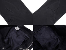 Load image into Gallery viewer, 極美品 CHROME HEARTS クロムハーツ フレアニーステッチデニムパンツ 255536 コットン シルバー925 サイズ26 ブラック 中古 4b004067
