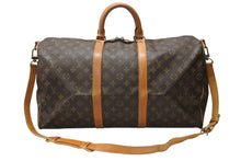 Load image into Gallery viewer, LOUIS VUITTON ルイ ヴィトン ボストンバッグ M41416 キーポルバンドリエール50 ブラウン モノグラムキャンバス 50 美品 中古 4b004222