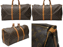 Load image into Gallery viewer, LOUIS VUITTON ルイ ヴィトン ボストンバッグ M41416 キーポルバンドリエール50 ブラウン モノグラムキャンバス 50 美品 中古 4b004222