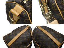 Load image into Gallery viewer, 新品同様 LOUIS VUITTON ルイヴィトン モノグラム キーポルバンドリエール50 ブラウン M41416 ボストンバッグ 中古 4b004665