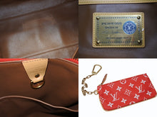 Load image into Gallery viewer, 新品同様 LOUIS VUITTON ルイヴィトン スピーディ P9 バンドリエール40 M24420 2WAY ボストンバッグ レッド ゴールド金具 中古 4b004964