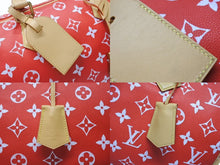 Load image into Gallery viewer, 新品同様 LOUIS VUITTON ルイヴィトン スピーディ P9 バンドリエール40 M24420 2WAY ボストンバッグ レッド ゴールド金具 中古 4b004964