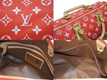 Load image into Gallery viewer, 新品同様 LOUIS VUITTON ルイヴィトン スピーディ P9 バンドリエール40 M24420 2WAY ボストンバッグ レッド ゴールド金具 中古 4b004964