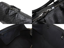 Load image into Gallery viewer, 新品同様 LOUIS VUITTON ルイヴィトン キーポル バンドリエール55 ボストンバッグ M40605 イニシャル入り モノグラム エクリプス 中古 4b004998