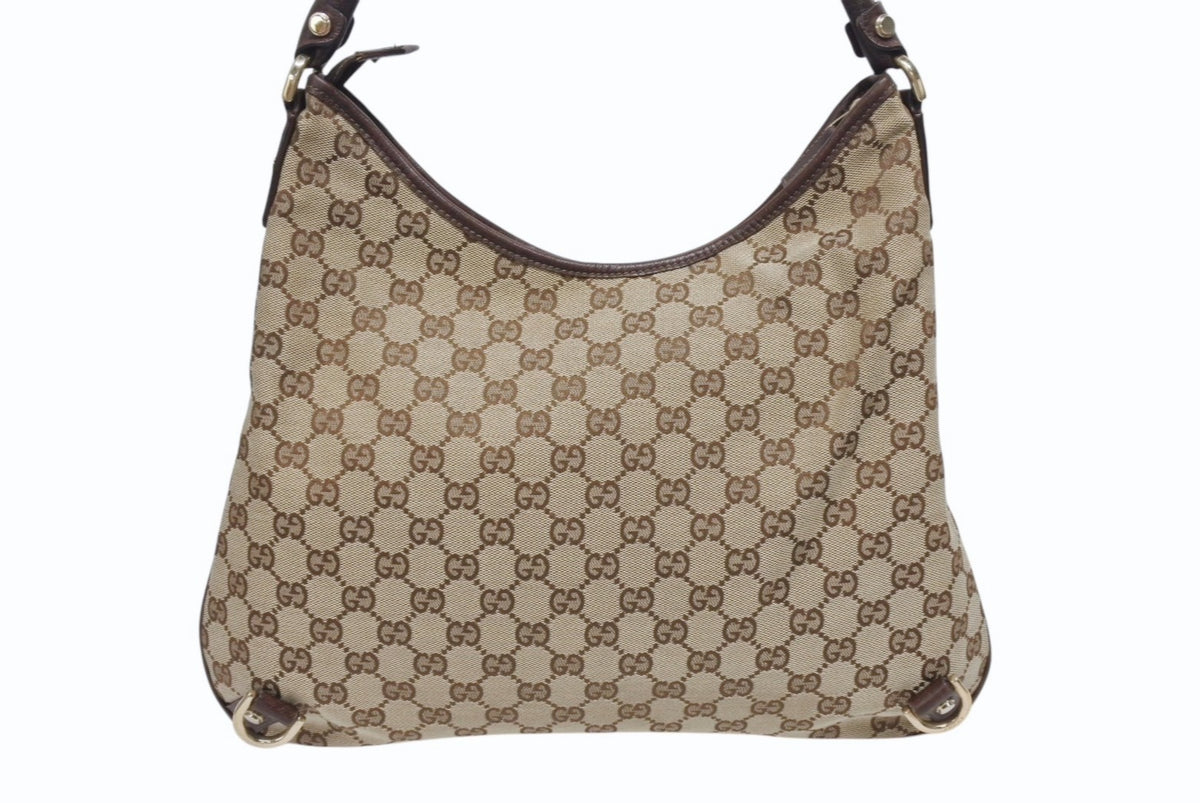 グッチ 154395 GG キャンバス レザー ハンドバック ワンハンドル 茶 楽天市場】【バッグ】GUCCI グッチ GGキャンバス ハンドバッグ