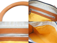 Load image into Gallery viewer, GOYARD ゴヤール クロワジュール 40 ボストンバッグ 2010s PVC レザー ブラック ブラウン シルバー金具 良品 中古 4b005327