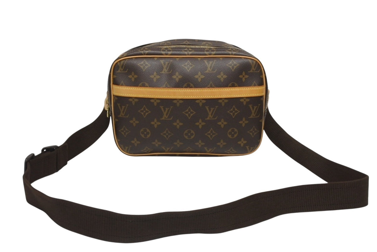 極美品 ルイヴィトン リポーターPM ブラウン M45254 ショルダーバッグ 楽天市場】LOUIS VUITTON ルイヴィトン モノグラム リポーター