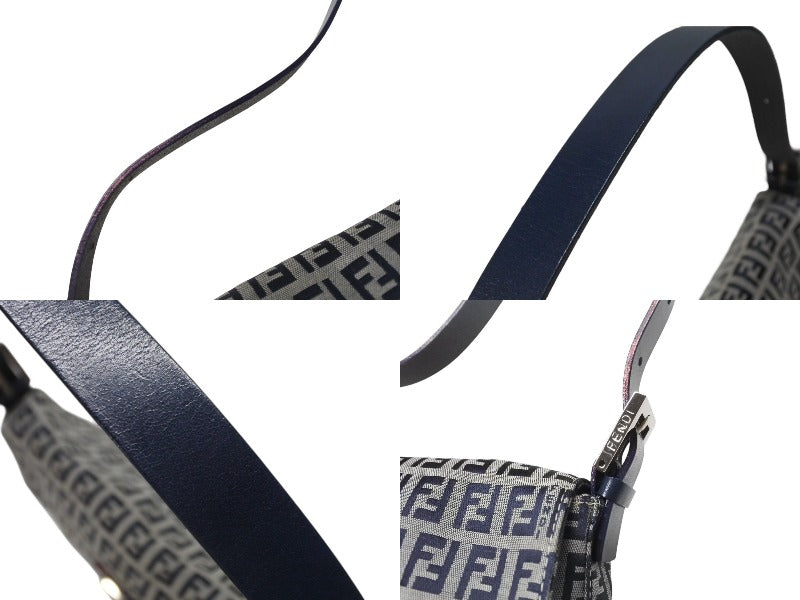 極美品 FENDI フェンディ ズッキーノ柄 マンマバケット ワン