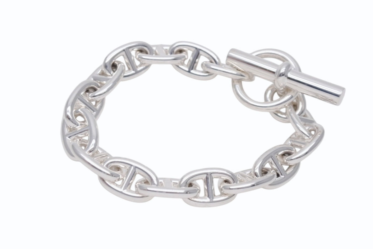 新品未使用 HERMES エルメス Chaine d'Ancre Bracelet MM