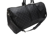Load image into Gallery viewer, 新品同様 LOUIS VUITTON ルイヴィトン キーポル バンドリエール55 ボストンバッグ M40605 モノグラムエクリプス 中古 4b006849